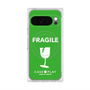 Premium Square Case with Pixelsnap［ FRAGILE - Green ］