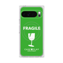 Premium Square Case with Pixelsnap［ FRAGILE - Green ］