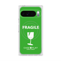 Premium Square Case with Pixelsnap［ FRAGILE - Green ］