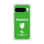 Premium Square Case with Pixelsnap［ FRAGILE - Green ］