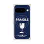 Premium Square Case with Pixelsnap［ FRAGILE - Navy ］