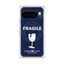 Premium Square Case with Pixelsnap［ FRAGILE - Navy ］