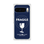 Premium Square Case with Pixelsnap［ FRAGILE - Navy ］