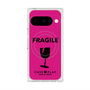 Premium Square Case with Pixelsnap［ FRAGILE - Pink ］