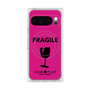 Premium Square Case with Pixelsnap［ FRAGILE - Pink ］
