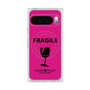 Premium Square Case with Pixelsnap［ FRAGILE - Pink ］