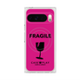 Premium Square Case with Pixelsnap［ FRAGILE - Pink ］