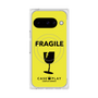 Premium Square Case with Pixelsnap［ FRAGILE - Yellow ］