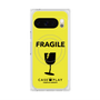 Premium Square Case with Pixelsnap［ FRAGILE - Yellow ］