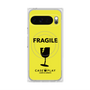 Premium Square Case with Pixelsnap［ FRAGILE - Yellow ］