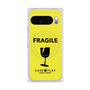 Premium Square Case with Pixelsnap［ FRAGILE - Yellow ］