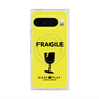 Premium Square Case with Pixelsnap［ FRAGILE - Yellow ］