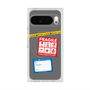 Premium Square Case with Pixelsnap［ FRAGILE Stickers - Gray ］