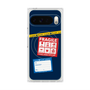 Premium Square Case with Pixelsnap［ FRAGILE Stickers - Navy ］