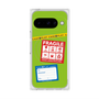 Premium Square Case with Pixelsnap［ FRAGILE Stickers - Green ］