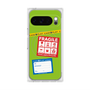 Premium Square Case with Pixelsnap［ FRAGILE Stickers - Green ］