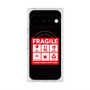 Premium Square Case with Pixelsnap［ FRAGILE Sticker - Black ］