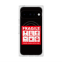 Premium Square Case with Pixelsnap［ FRAGILE Sticker - Black ］