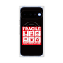 Premium Square Case with Pixelsnap［ FRAGILE Sticker - Black ］