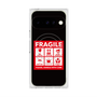 Premium Square Case with Pixelsnap［ FRAGILE Sticker - Black ］
