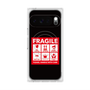 Premium Square Case with Pixelsnap［ FRAGILE Sticker - Black ］