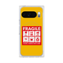 Premium Square Case with Pixelsnap［ FRAGILE Sticker - Yellow ］