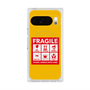 Premium Square Case with Pixelsnap［ FRAGILE Sticker - Yellow ］