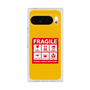 Premium Square Case with Pixelsnap［ FRAGILE Sticker - Yellow ］