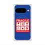 Premium Square Case with Pixelsnap［ FRAGILE Sticker - Blue ］