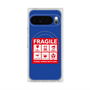 Premium Square Case with Pixelsnap［ FRAGILE Sticker - Blue ］