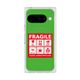 Premium Square Case with Pixelsnap［ FRAGILE Sticker - Green ］