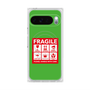 Premium Square Case with Pixelsnap［ FRAGILE Sticker - Green ］