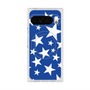 Premium Square Case with Pixelsnap［ Stars - Blue ］