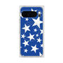 Premium Square Case with Pixelsnap［ Stars - Blue ］