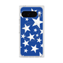 Premium Square Case with Pixelsnap［ Stars - Blue ］