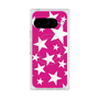 Premium Square Case with Pixelsnap［ Stars - Pink ］