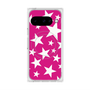 Premium Square Case with Pixelsnap［ Stars - Pink ］