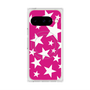 Premium Square Case with Pixelsnap［ Stars - Pink ］