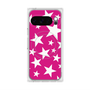 Premium Square Case with Pixelsnap［ Stars - Pink ］