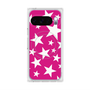 Premium Square Case with Pixelsnap［ Stars - Pink ］