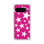 Premium Square Case with Pixelsnap［ Stars - Pink ］