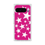 Premium Square Case with Pixelsnap［ Stars - Pink ］