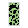 Premium Square Case with Pixelsnap［ Cow - Green ］