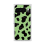Premium Square Case with Pixelsnap［ Cow - Green ］