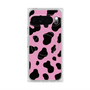 Premium Square Case with Pixelsnap［ Cow - Pink ］