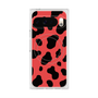 Premium Square Case with Pixelsnap［ Cow - Red ］
