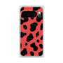 Premium Square Case with Pixelsnap［ Cow - Red ］