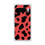 Premium Square Case with Pixelsnap［ Cow - Red ］