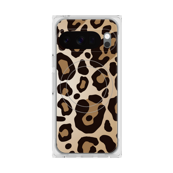 Premium Square Case with Pixelsnap［ Leopard - Yellow ］