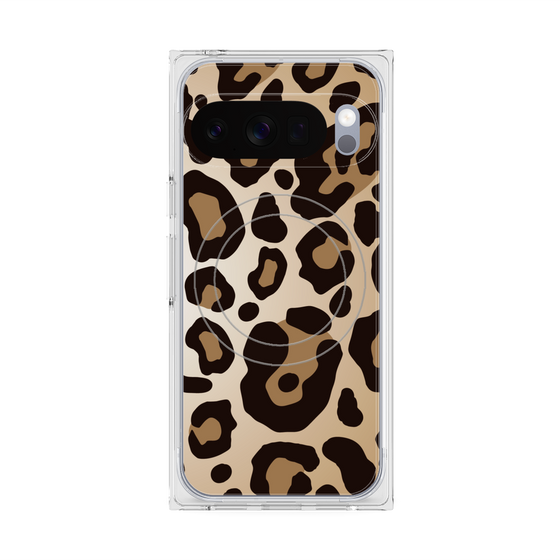 Premium Square Case with Pixelsnap［ Leopard - Yellow ］
